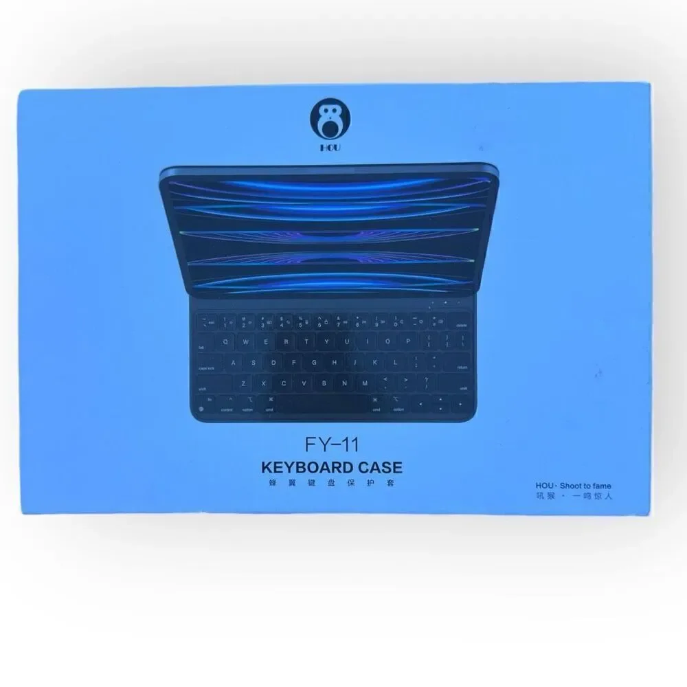 FYI-11 wireless keyboard/case deep blue fits 11inch iPad Pro 1-4 & iPad Air 4/5